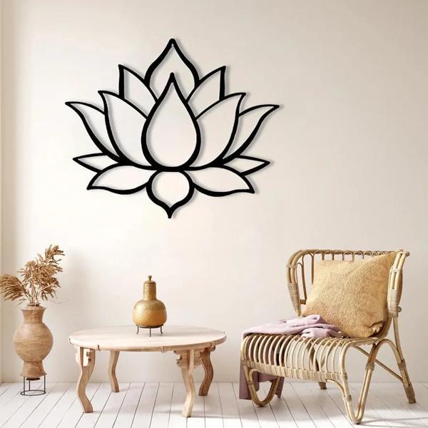 3D Flower Design | Wooden Wall Art | Best for Indoor decorations